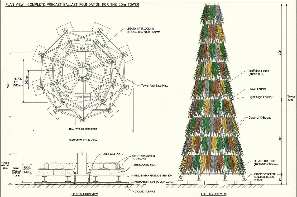 المخطط الهندسي للشجرة